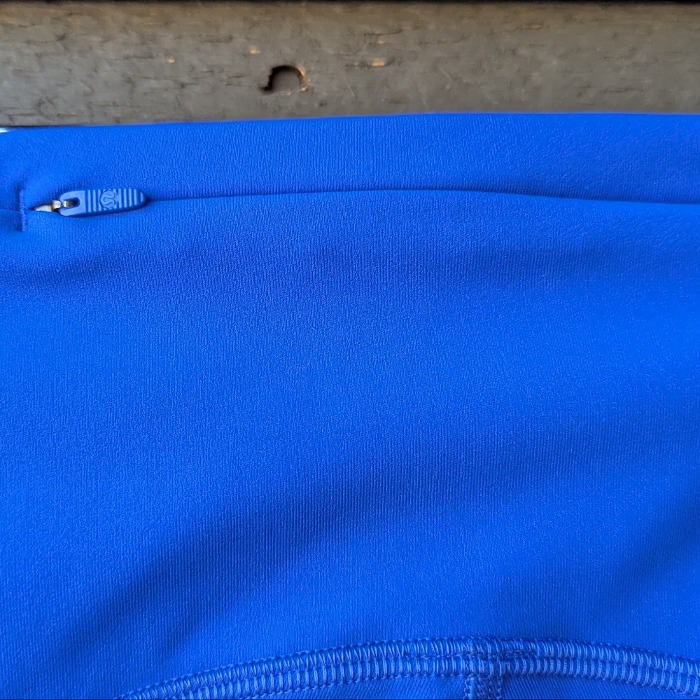 Lululemon Swift Speed High-Rise Crop 21" Blazer Blue Tone Size 6 - Picture 9 of 13